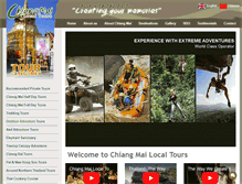 Tablet Screenshot of chiangmailocaltours.com